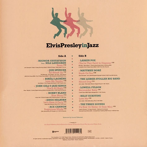 V.A. - Elvis Presley In Jazz