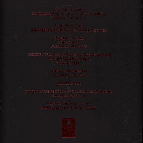 Reverend Bizarre - Slice Of Doom Red Vinyl Edtion