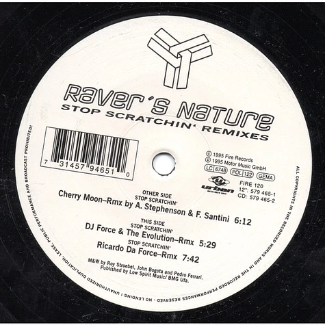 Raver's Nature - Stop Scratchin' (Remixes)