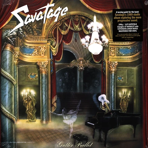Savatage - Gutter Ballet Black Vinyl Edition