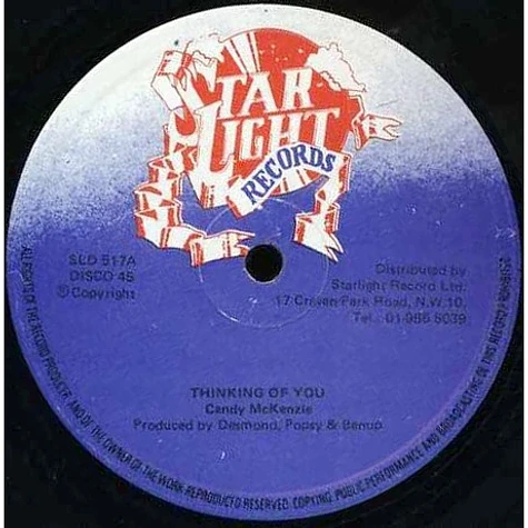 Candy McKenzie / Des All Stars - Thinking Of You / Target Dub