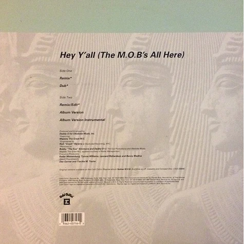 Nubian M.O.B. - Hey Y'all (The M.O.B.'s All Here)