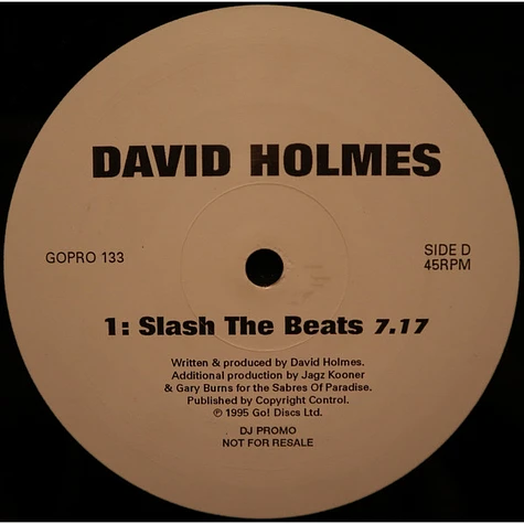 David Holmes - No Man's Land