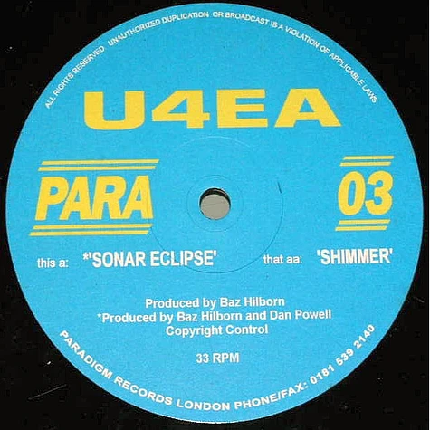 U4EA - Sonar Eclipse