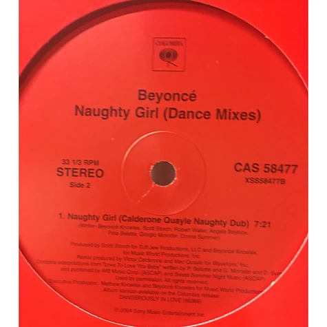 Beyonce - Naughty Girl (Dance Mixes)