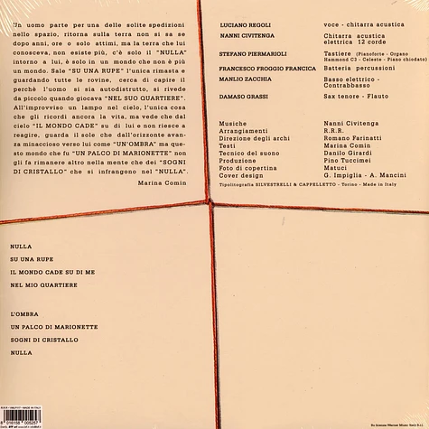 Raccomandata Ricevuta Di Ritorno - Per Un Mondo Di Cristallo Clear Vinyl Edition