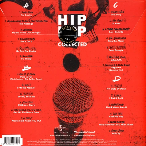 V.A. - Hip Hop Collected Black Vinyl Edition