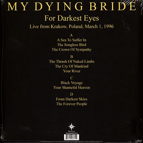 My Dying Bride - For Darkest Eyes (Live In Krakow)