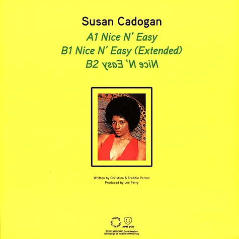 Susan Cadogan - Nice & Easy
