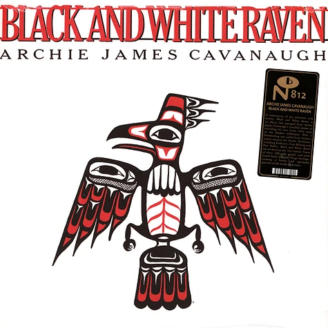 Archie James Cavanaugh - Black And White Raven Black Vinyl Edition