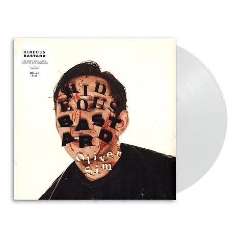 Oliver Sim of The xx - Hideous Bastard HHV Exclusive White Vinyl Edition