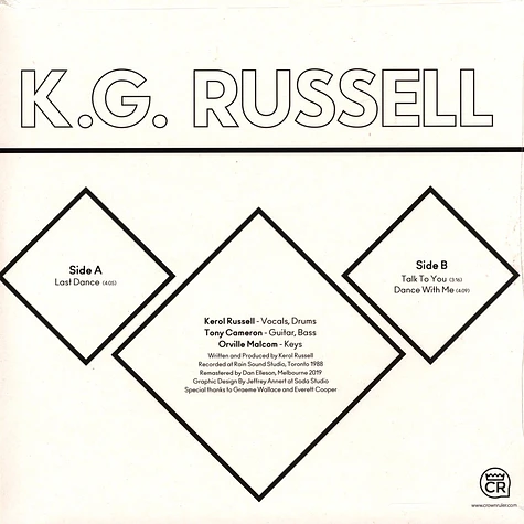 K.G. Russell - Last Dance