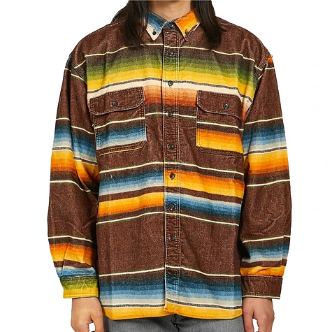 orSlow - Loose Fit Mexican Rag Print Shirt