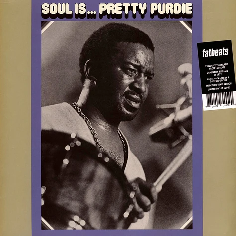 Bernard Pretty Purdie - Soul Is Pretty Purdie Tan Colored Vinyl Edition