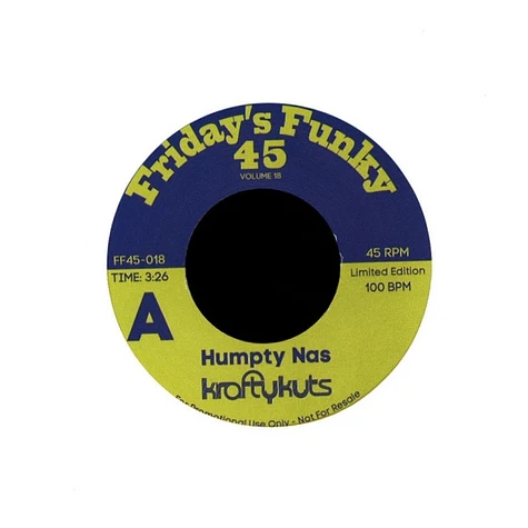 Krafty Kuts - Humpty Nas / Get On Down