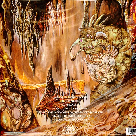 Tomb Mold - Manor Of Infinite Forms Orange Crush Cloudy Vinyl Edition