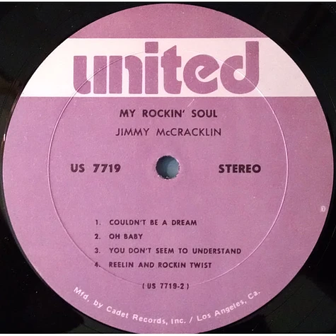 Jimmy McCracklin - My Rockin' Soul