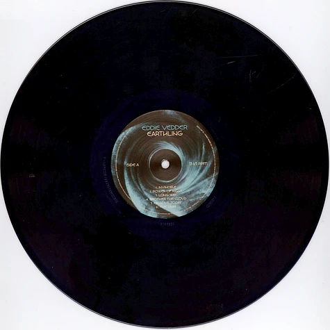 Eddie Vedder - Earthling Indie Exclusive Translucent Blue Black Marbled Vinyl Edition