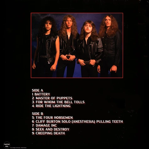 Metallica - From The Garage And Back - Live At Arena Building 1986