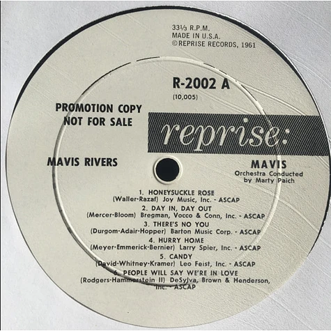 Mavis Rivers - Mavis
