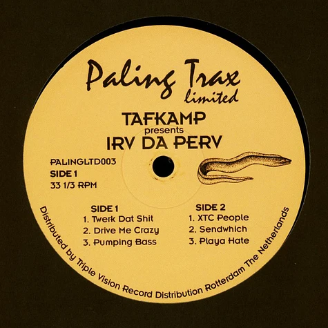 TAFKAMP - Presents Irv Da Perv: The Most Wanted Digital Dubplates Volume 2