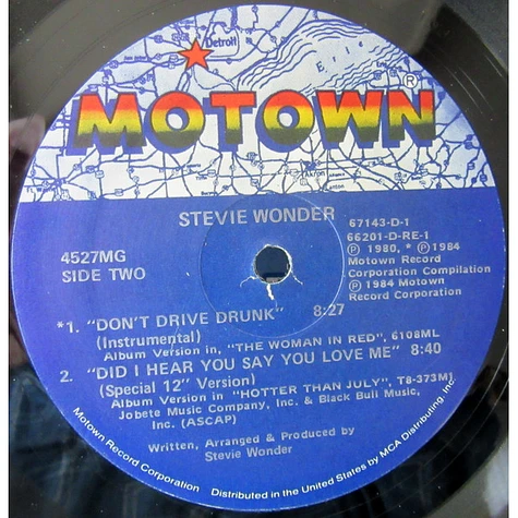 Stevie Wonder - Don't Drive Drunk