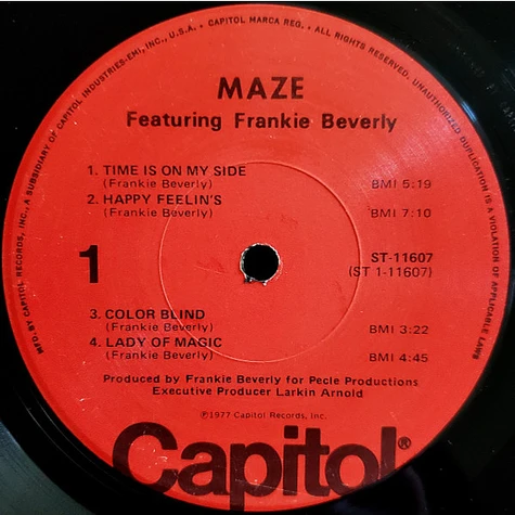 Maze Featuring Frankie Beverly - Maze Featuring Frankie Beverly