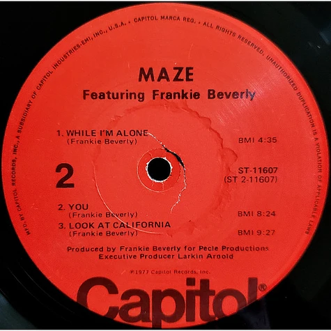 Maze Featuring Frankie Beverly - Maze Featuring Frankie Beverly