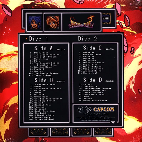 Capcom Sound Team - Breath Of Fire Clear Vinyl Edition