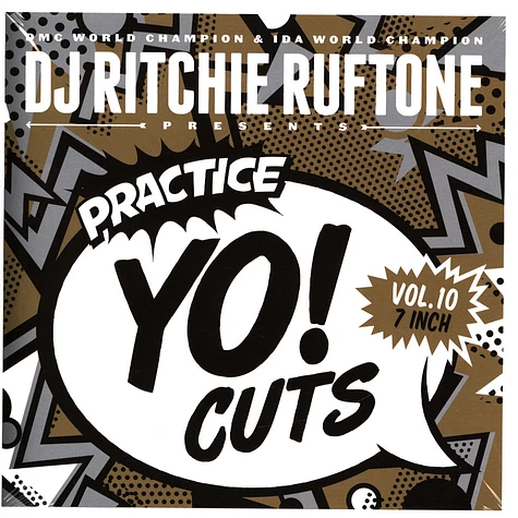 DJ Ritchie Rufftone - Practice Yo! Cuts Volume 10 Gold Vinyl Edition