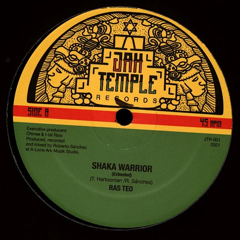 Ras Teo, Lone Ark Riddim Force / Ras Teo - Behold, Dub / Shaka Warrior (Extended)