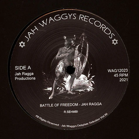 Jah Ragga - Battle Of Freedom, Dub 1, 2 / Deep Space, Dub 1, 2 /