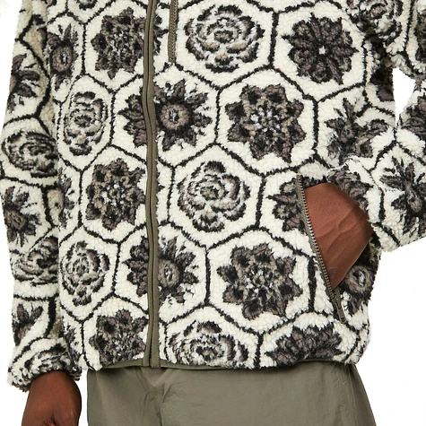 Patta - Wall Flower Fleece Jacket