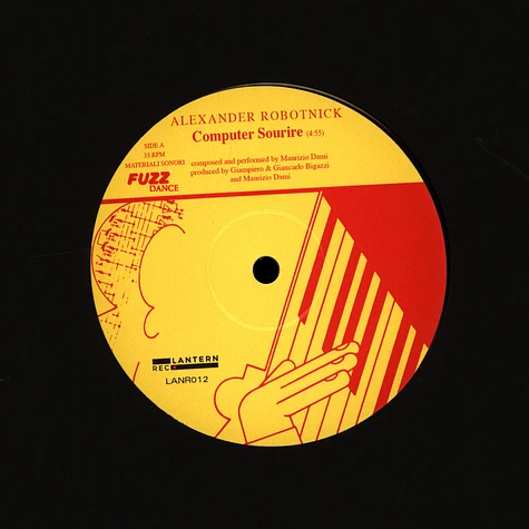 Alexander Robotnick - Computer Sourire Clear Vinyl Edtion