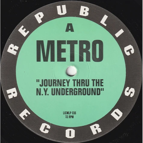 Metro - Journey Thru The N.Y. Underground