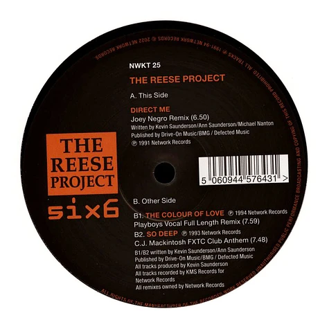 The Reese Project - Remixes Joey Negro, Playboys & C.J. Mackintosh