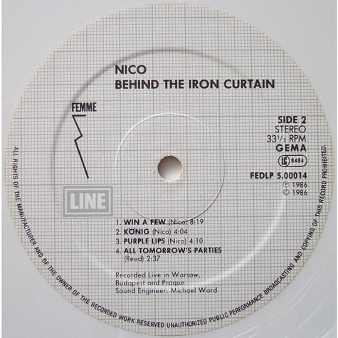 Nico - Behind The Iron Curtain