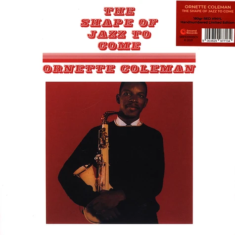 Ornette Coleman - The Shape Of Jazz To Come Transparent Red Vinyl Edition