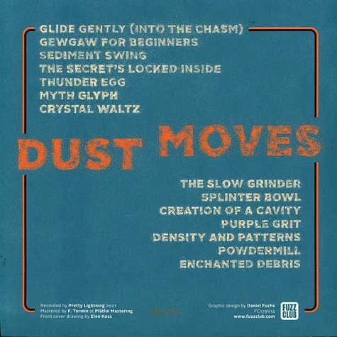 Pretty Lightning - Dust Moves Orange Vinyl Edition