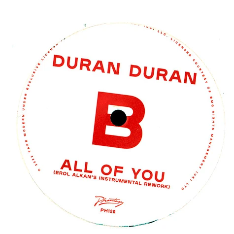 Duran Duran - All Of You (Erol Alkan's Extended Rework)