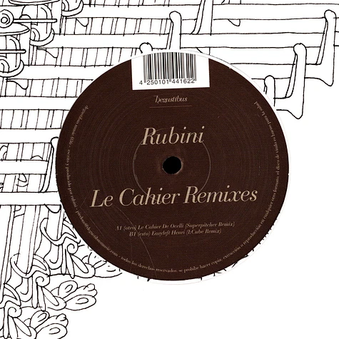 Rubini - Le Cahier Remixes