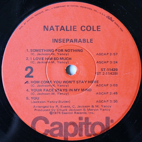 Natalie Cole - Inseparable