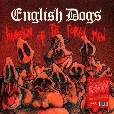 English Dogs - Invasion Of The Porky Men Black Vinyl Edition