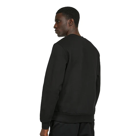 Lacoste crew neck sweatshirt on sale black