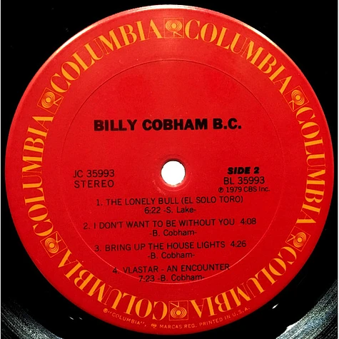 Billy Cobham - B.C.