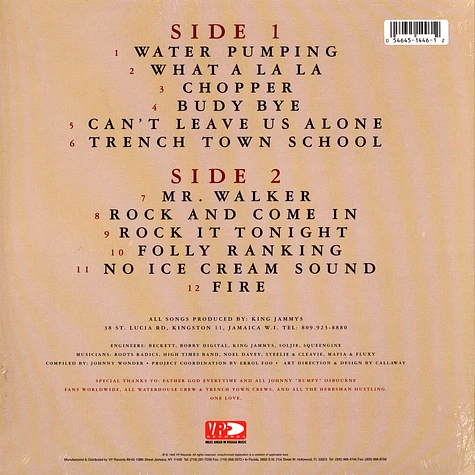 Johnny Osbourne - Mr. Budy Bye Colored Vinyl Edition