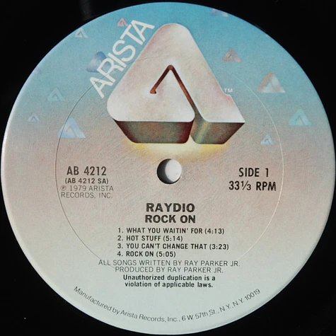 Raydio - Rock On
