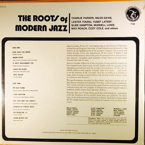 V.A. - The Roots Of Modern Jazz