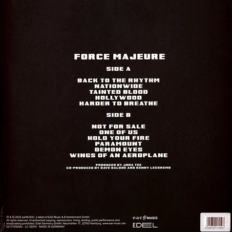 H.E.A.T - Force Majeure Violet Vinyl Edition
