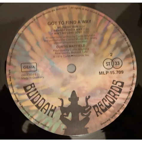 Curtis Mayfield - Got To Find A Way